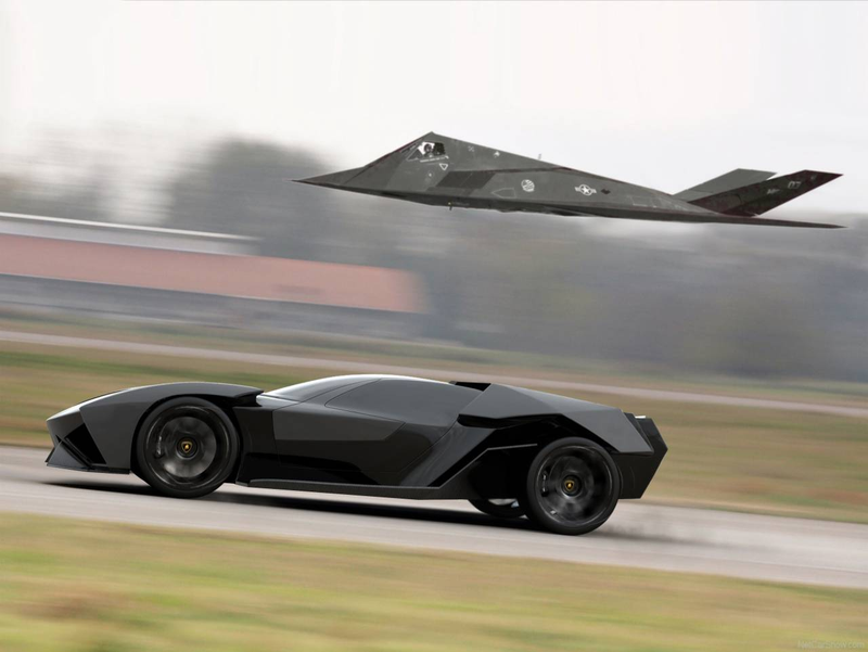 Illustration for article titled Lamborghini Ankonian: Concept Photos